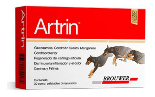 Artrin Condoprotector For Dogs Palatable 30 Tablets