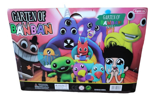 Garten Of Banban Action Figures Blister of 6 Characters