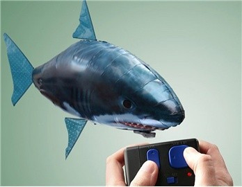 Tiburon Volador Globo A Control Remoto