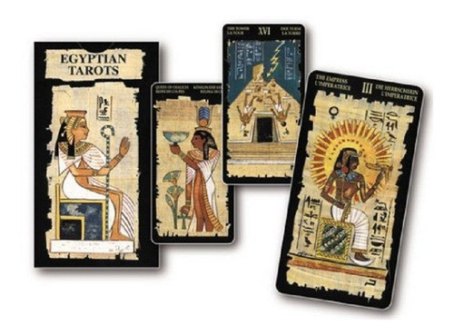 Egyptian Tarot - Tarot Egipcio - 78 Cards + Guide in Spanish