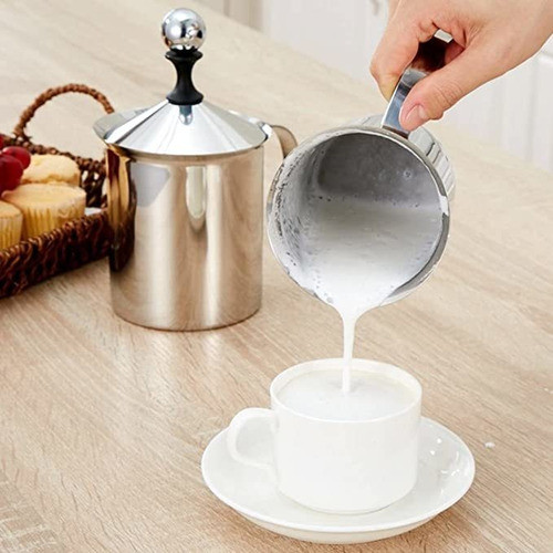 Nan Nian Shun Manual Milk Frother with Pump 400ml