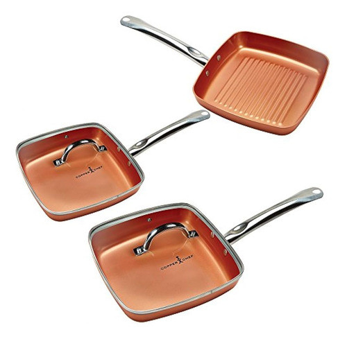 Copper Chef Square Non-Stick Frying Pan