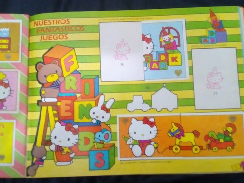 Hello Kitty Album De Figuritas Retro 1989