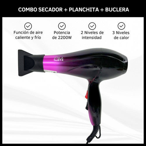 Hair Dryer Secadora De Cabello Lext Hair Dryer Secador De Pelo Lim