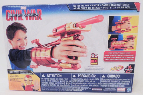 Hasbro Marvel Civil War Iron Man Retractable Arm Armor