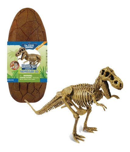 Geoworld Jurassic Eggs Set: Dr Steven Hunters T-Rex Skeleton