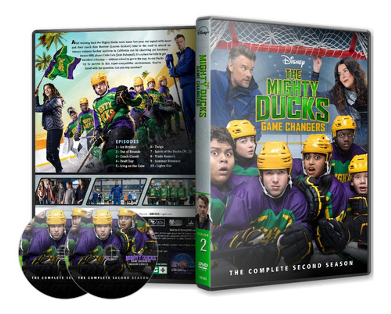 The Mighty Ducks Series on Complete DVD Collection Latino