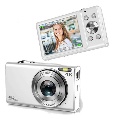 購入 Anteam 4K デジタルカメラ ホワイト Amazon.co.jp: Anteam