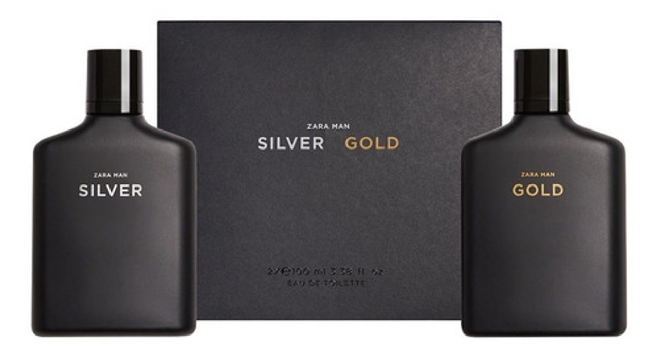 Zara Man Silver Gold Eau De Toilette 100ml - Main Image