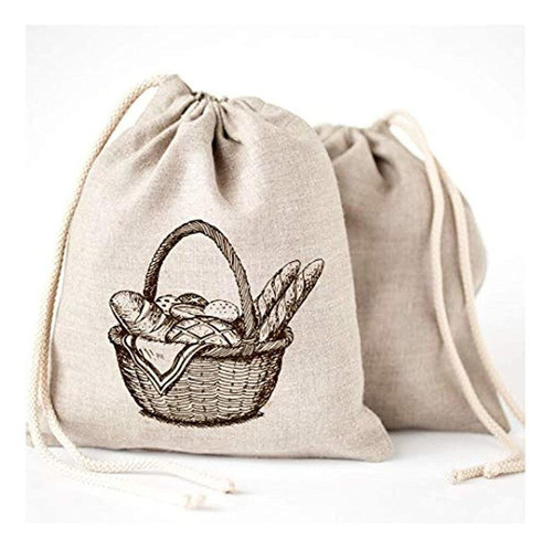 Linen Bread Bags