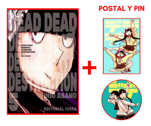Ivrea Dead Dead Demon's Dededede Destruction #05 Poster and Pin