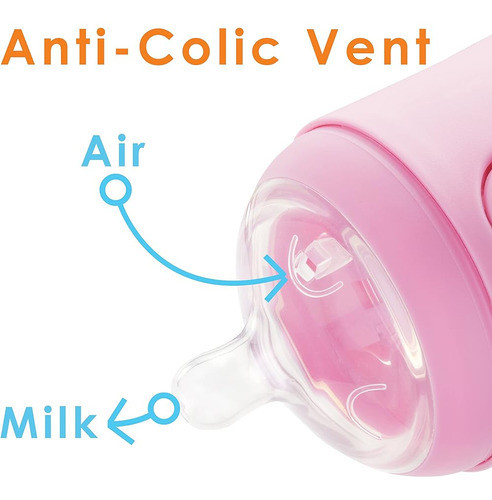 Pop Yum Formula Mixing Bottle Oz Baby Bottles PopYum Oz Blue Anti