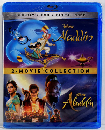 Disney Aladdin Movie Collection Blu-ray DVD (1992 2019)