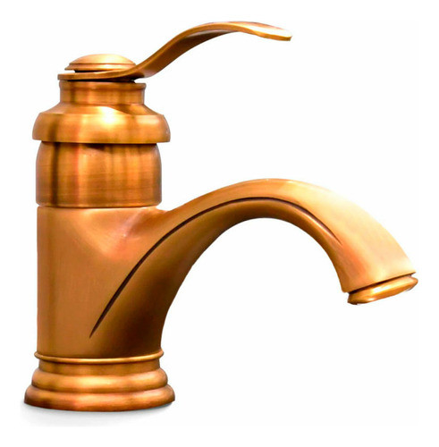 Aqualia Retro Vintage Brass Monocommand Basin Faucet