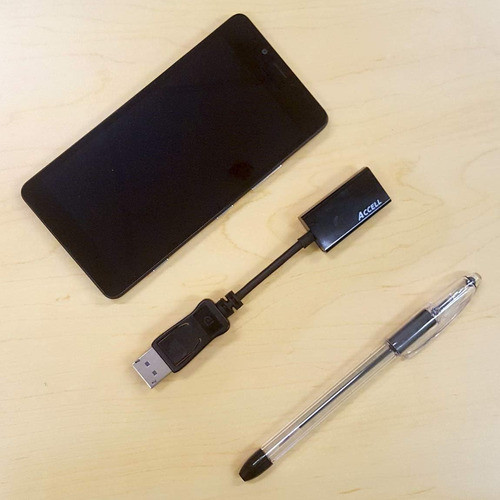 送料無料 Accell DisplayPort 1.1 to HDMI 1.4 B086B-008B-2