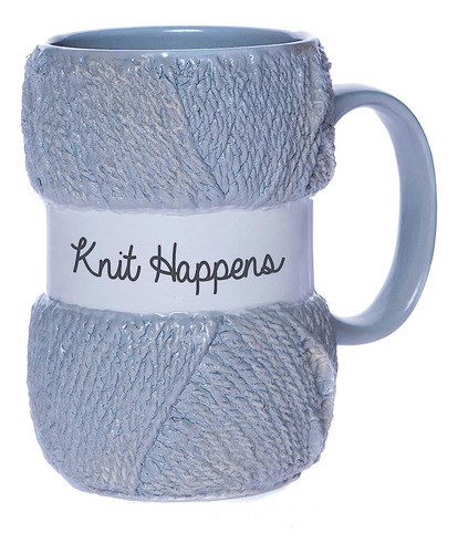 Boxer Gifts Knit Happens Mug - Thumbnail 2