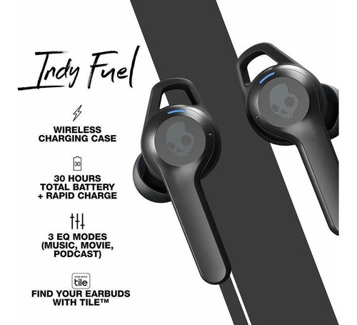 Skullcandy Indy Fuel True Wireless In-Ear Earbud True Black