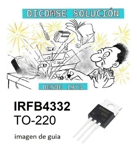 IR Mosfet IRFB4332 Canal N 250V 60A 390W TO220