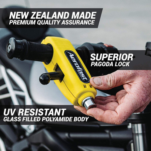 Aerofast Motorcycle Brake Locking Device