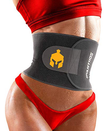 Sparthos Waist Trimmer Belt Neoprene Waist Trainer for Workouts