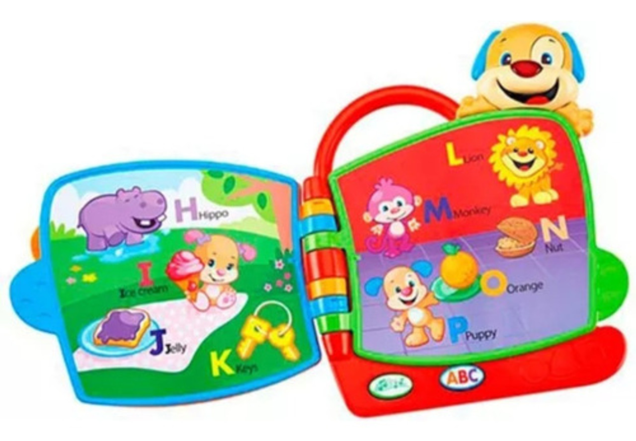 Fisher Price ABC Puppy Book Giggle and Learn