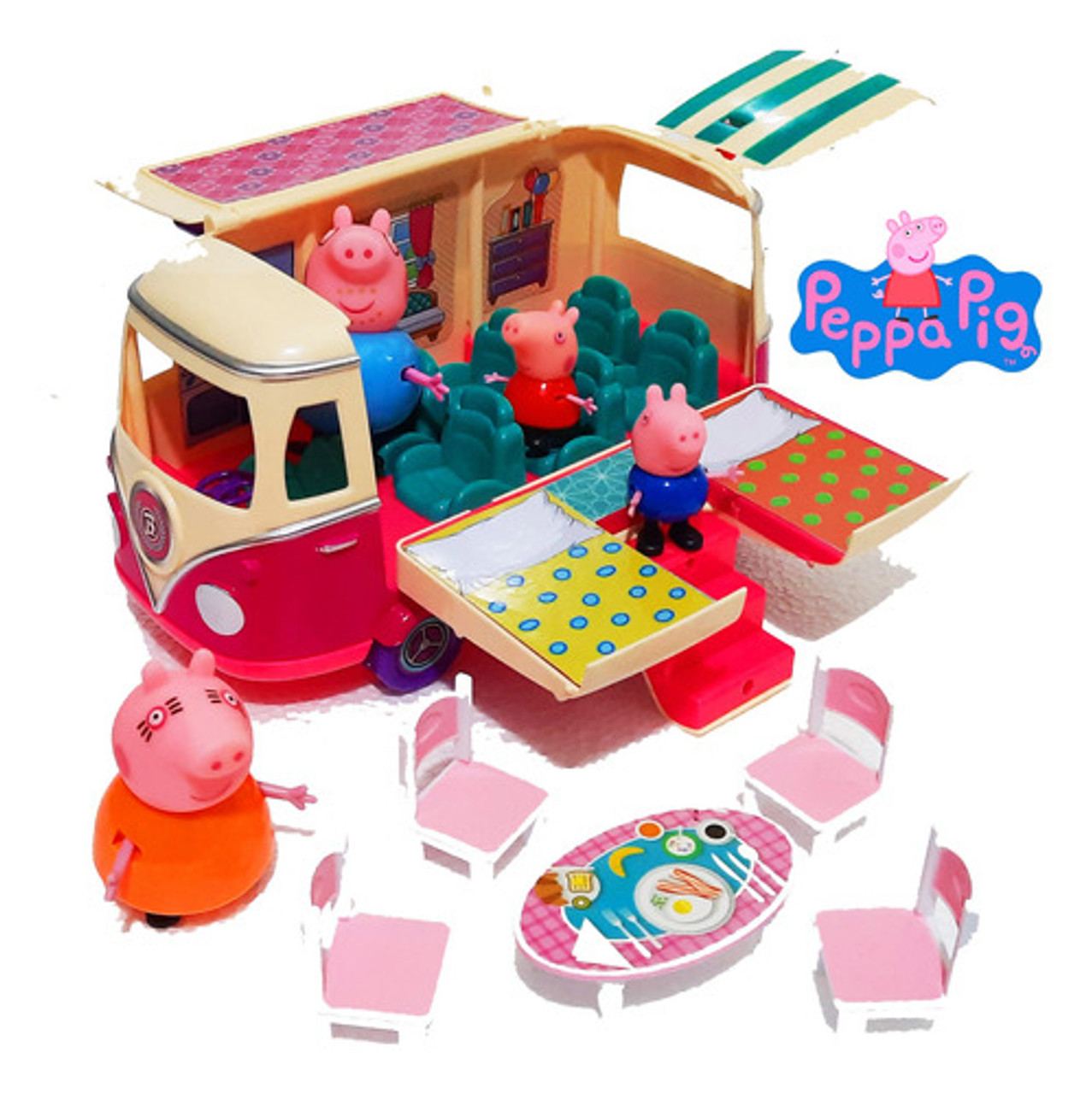 Peppa Pig Set 11 Articulated Family and Friends Figures with Box