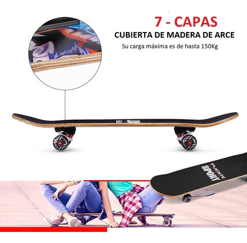 Puente Skateboard Sport - Various Designs Available