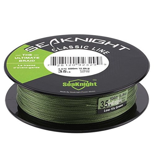 Fil De Pêche Tressé SeaKnight Classic 4 Brins - 300m Ou 500m - Résistance 6-36.3kg - Eau Douce Et Salée