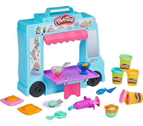 Play-Doh Kitchen Creations Ice Cream Truck Toy Playset