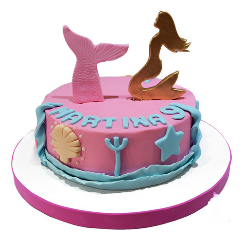 Torta Sirena Can Juguete Torta Barbie Sirena Cake Topper Imagenes