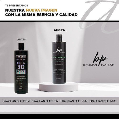 Brazilian Platinum Botox Capilar 3D