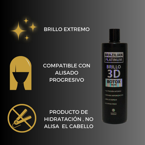 Brazilian Platinum Botox Capilar 3D