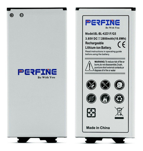 Perfine BL-42D1F Replacement Battery for LG G5 V