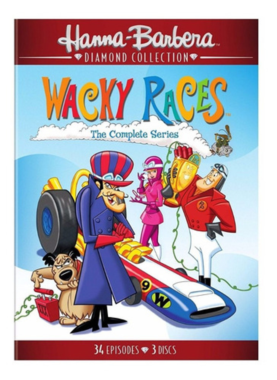 Wacky Races / Los Autos Locos: The Complete Series on DVD
