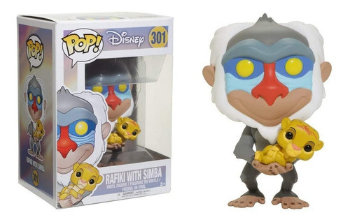 Funko Pop Disney The Lion King Rafiki With Simba