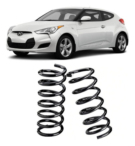 Mola Traseira Hyundai Veloster 2011 2012 2013 2014 0