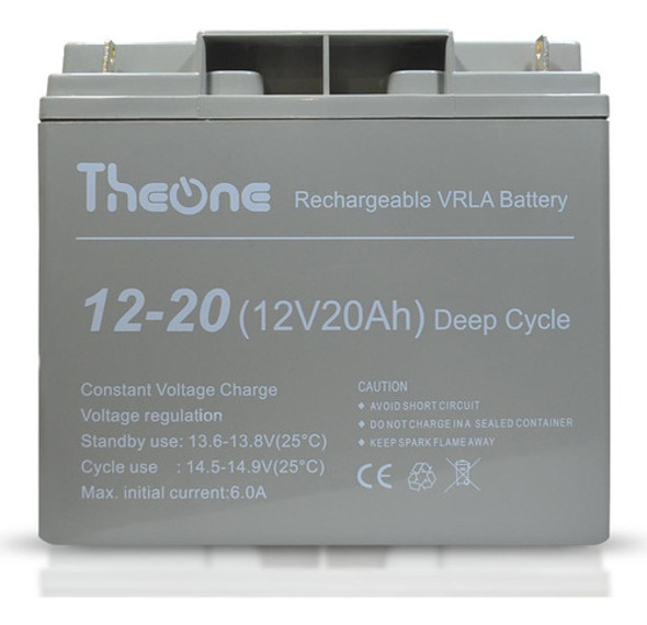 Bateria 12v 20 Amp. Agm Carga Profunda 0