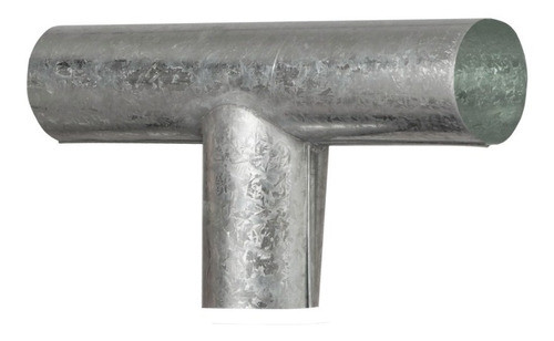 Ramal De 12 Pulgadas T (90°) / Y (45°) De Chapa Galvanizada 0