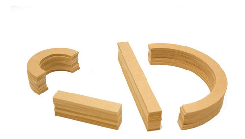 Juego De Regleta Con Caja Figuras Jugar Didáctico Fibrofacil 1