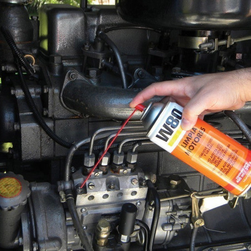 Limpia Motores W80 Removedor Aceites Y Grasas 400ml 1