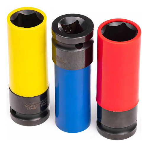 Juego Kit 3 Tubos De Impacto 1/2 Para Ruedas Hamilton Jbpi3 1