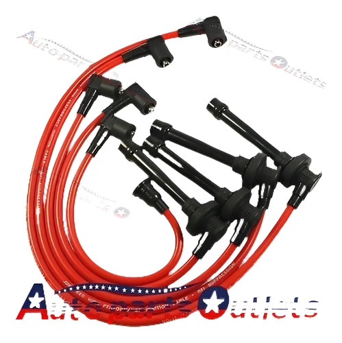 Cable De Bujía Conjunto Para Honda 92-00 Civic Del Sol Por E 0