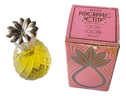 Pineapple Vintage Frasco Con Caja 1