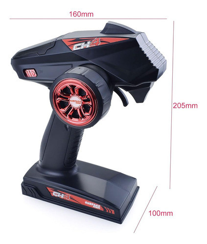 ~? Supere El Transmisor Del Sistema De Radio Rc Hobby 4chann 1