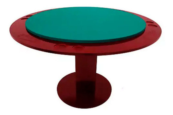 Mesa De Carteado Redonda Mdf 18mm - Klopf 1077 0