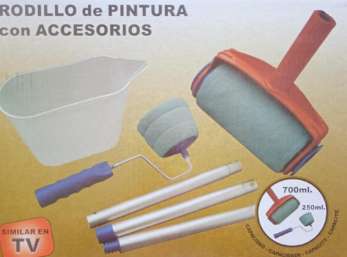 Kit Para Pintura, Dos Rodillos Y Accesorios 1