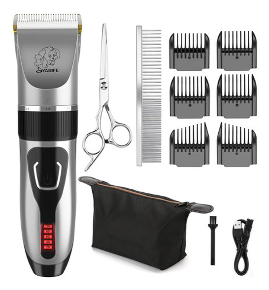 Eléctrico Silencioso Mascota Gato Perro Piel Pelo Rasuradora 0 Eléctrico Silencioso Mascota Gato Perro Piel Pelo Rasuradora 0