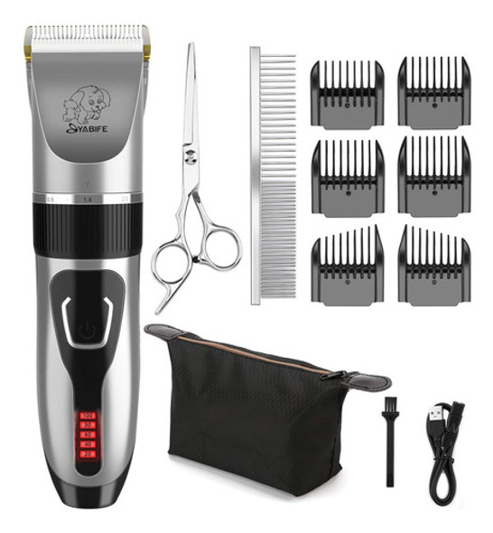 Eléctrico Silencioso Mascota Gato Perro Piel Pelo Rasuradora 1 Eléctrico Silencioso Mascota Gato Perro Piel Pelo Rasuradora 1