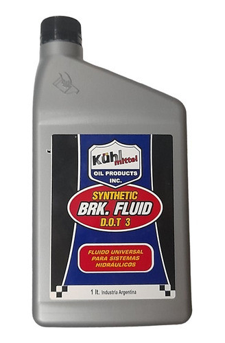 Liquido Para Frenos Brake Fluid X 1litro Tipo 3 - Maranello 0