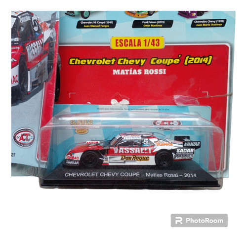 Revista + Auto Tc Chevrolet Chevy Coupé (2014) Matías Rossi 0